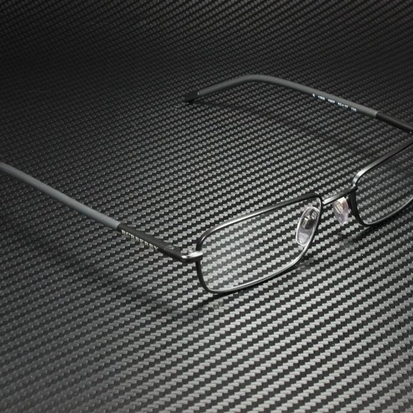 Burberry Matte Black 52mm Men's Eyeglasses - Picture 3 of 5